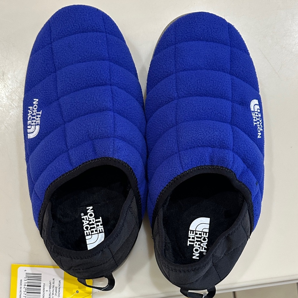 The North Face Blue and Black Loafers